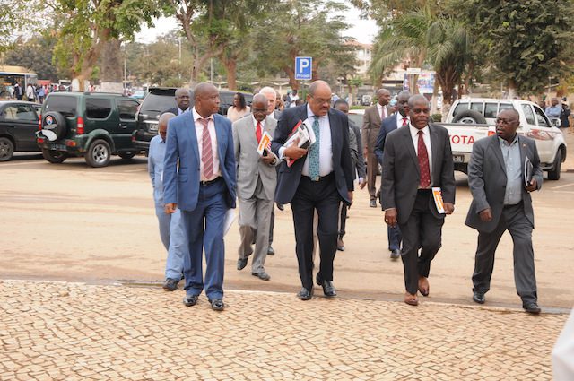 representantes do ministérios do comércio, economia, nações unidas, etc. marcaram presença no evento. (foto: pancho) - portal de angola